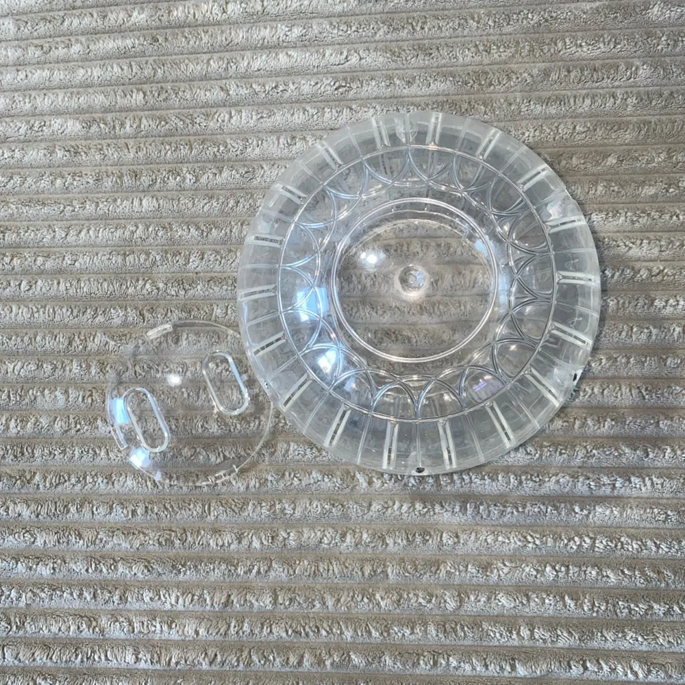 Clear Hamster Exercise Ball with Lid Small Pet Toy